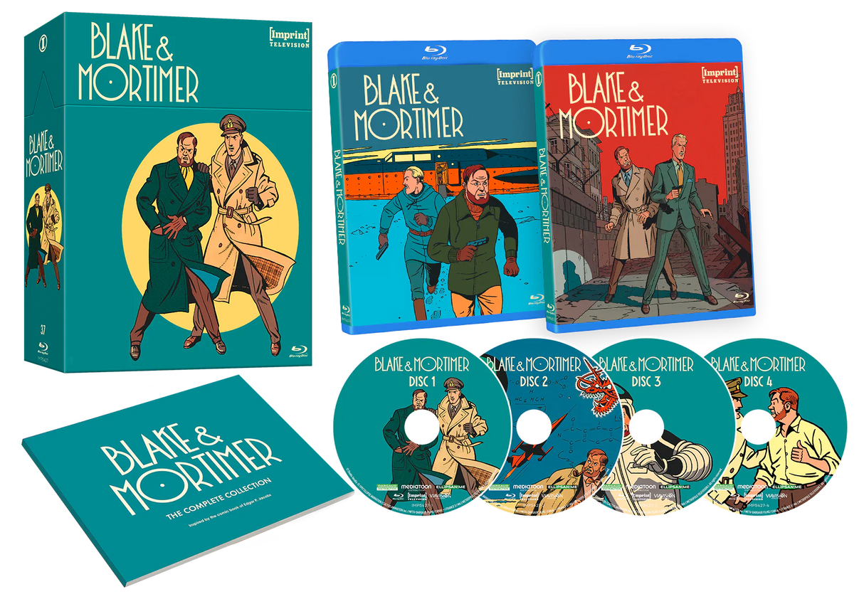 PRE-ORDER Blake and Mortimer: Complete Collection - Limited Edition Imprint - Blu-ray Region Free