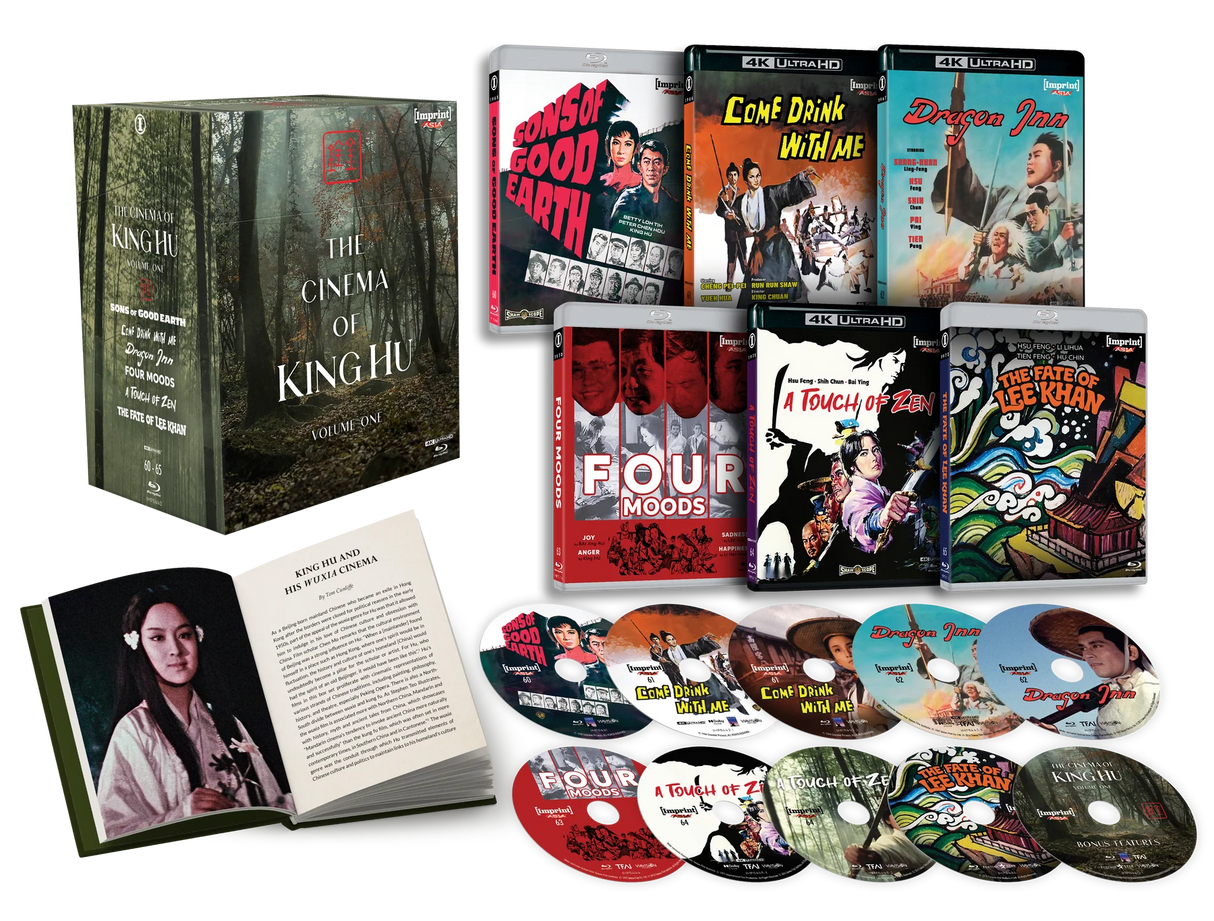 PRE-ORDER Cinema of King Hu: Volume One - Limited Edition Hardbox Imprint - 4K UHD / Blu-ray