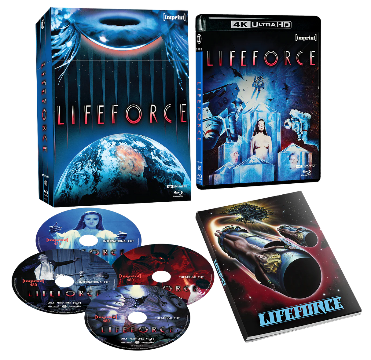 PRE-ORDER Lifeforce (1985) Limited Edition Hardbox Imprint - 4K UHD / Blu-ray