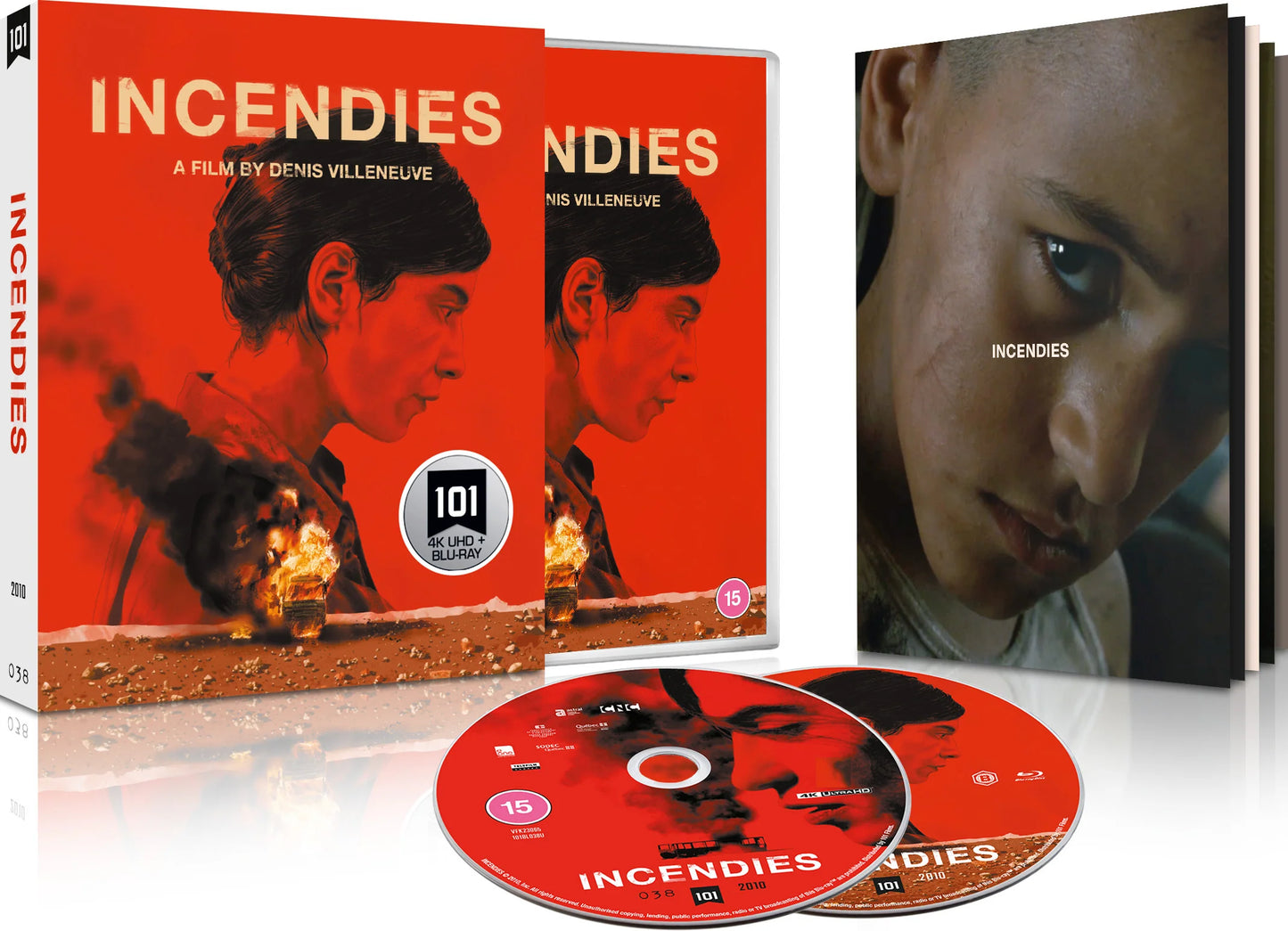 Incendies (2010) Limited Edition 101 Films - 4K UHD / Blu-ray Region B