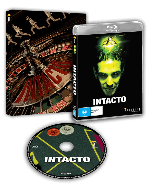 Intacto (2003) LE 1500 Slipcase Umbrella - Blu-ray Region Free