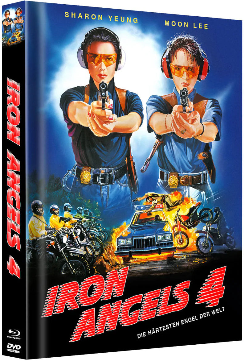 Iron Angels 4 (1989) LE 250 Mediabook A - Blu-ray Region B