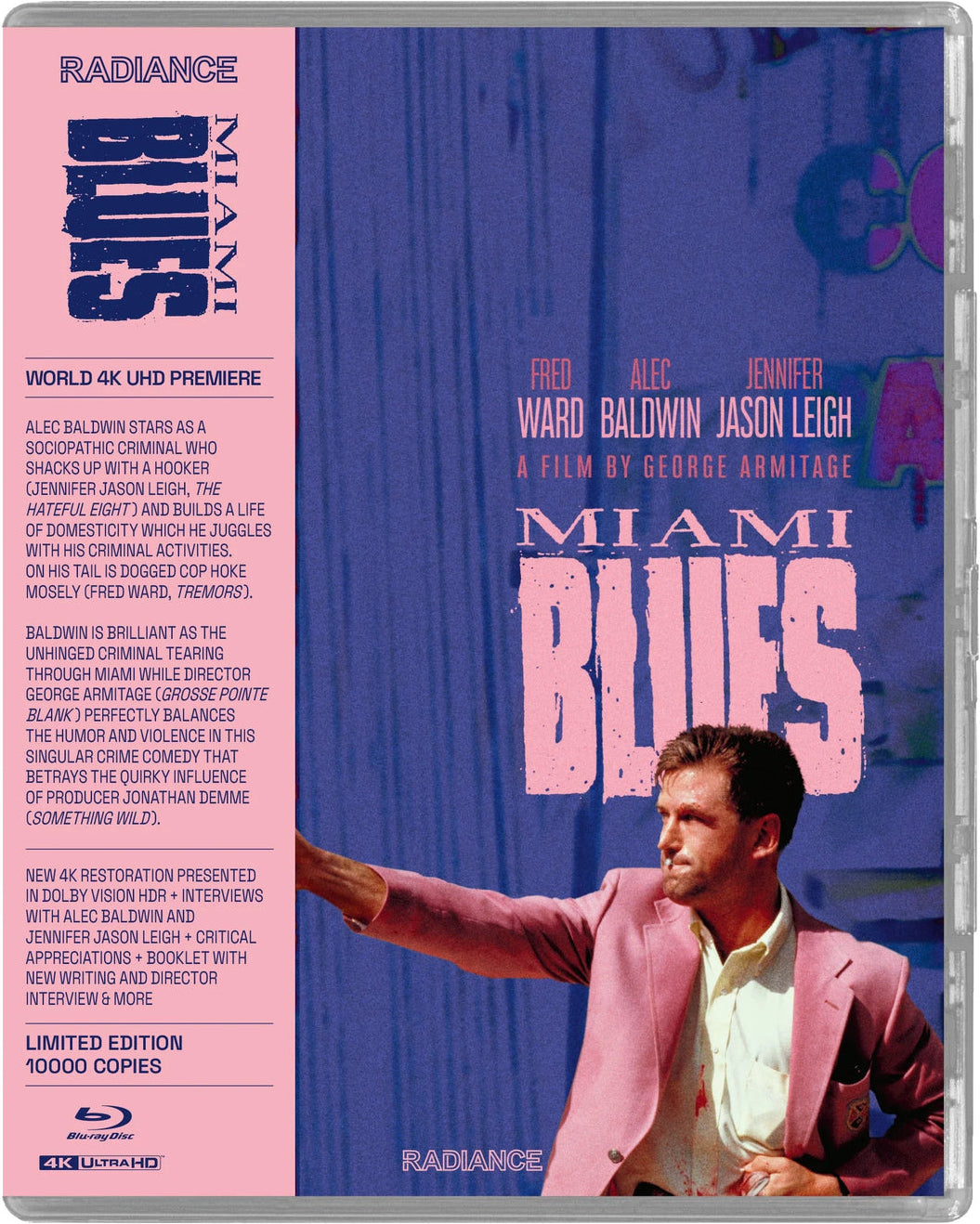 PRE-ORDER Miami Blues (1990) LE Radiance US - 4K UHD