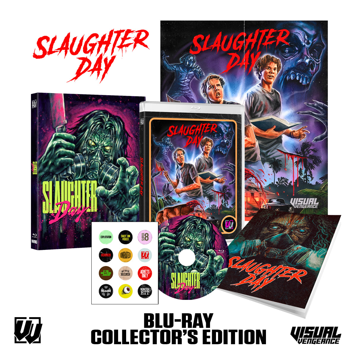 Slaughter Day (1991) LE Slipcover Collector's Edition - Blu-ray Region Free