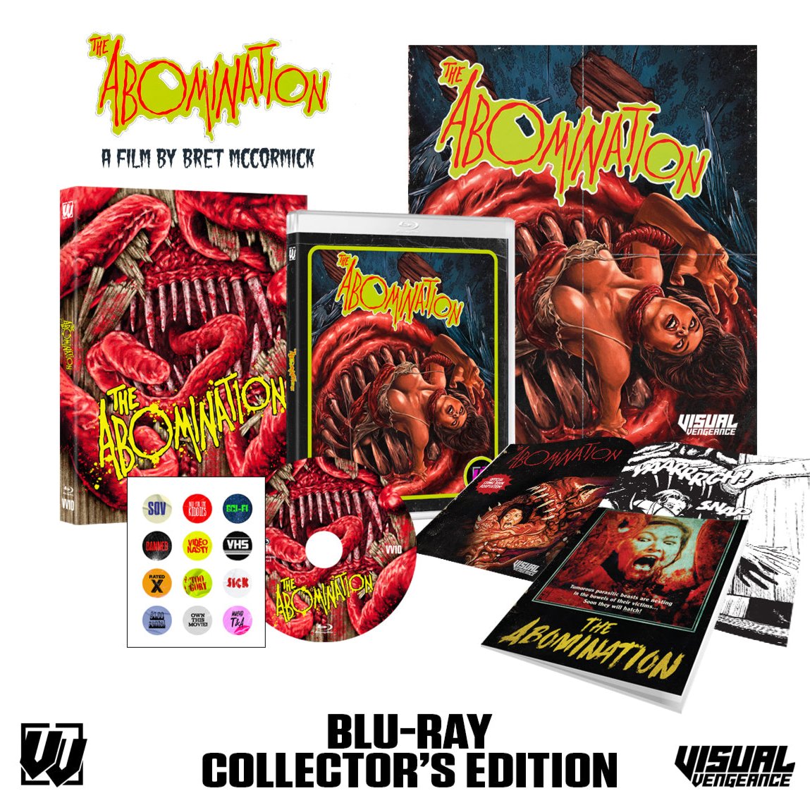 The Abomination (1986) LE Slipcover Collector's Edition - Blu-ray Region Free