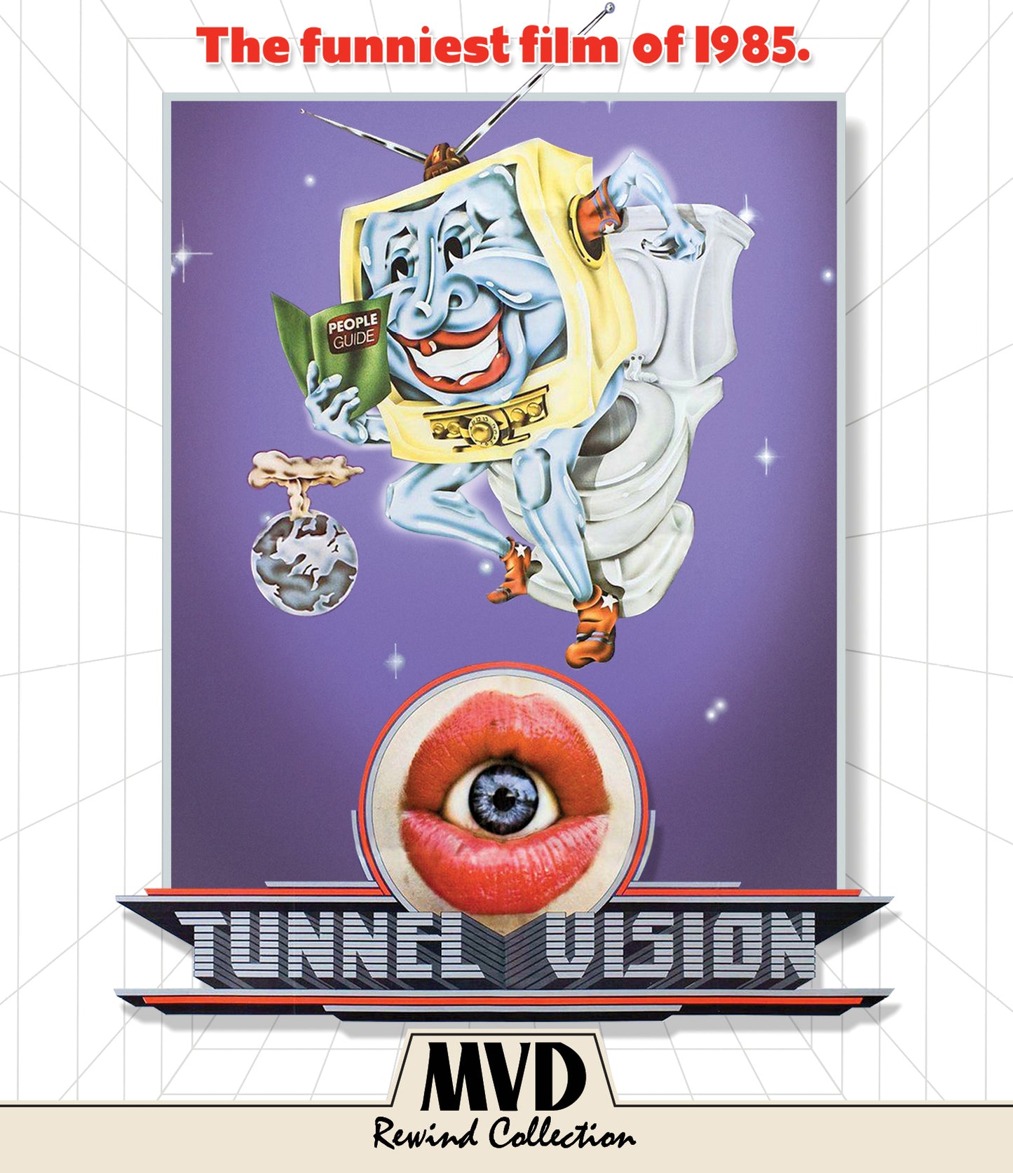 Tunnel Vision (1976) LE Slipcover MVD - Blu-ray Region Free