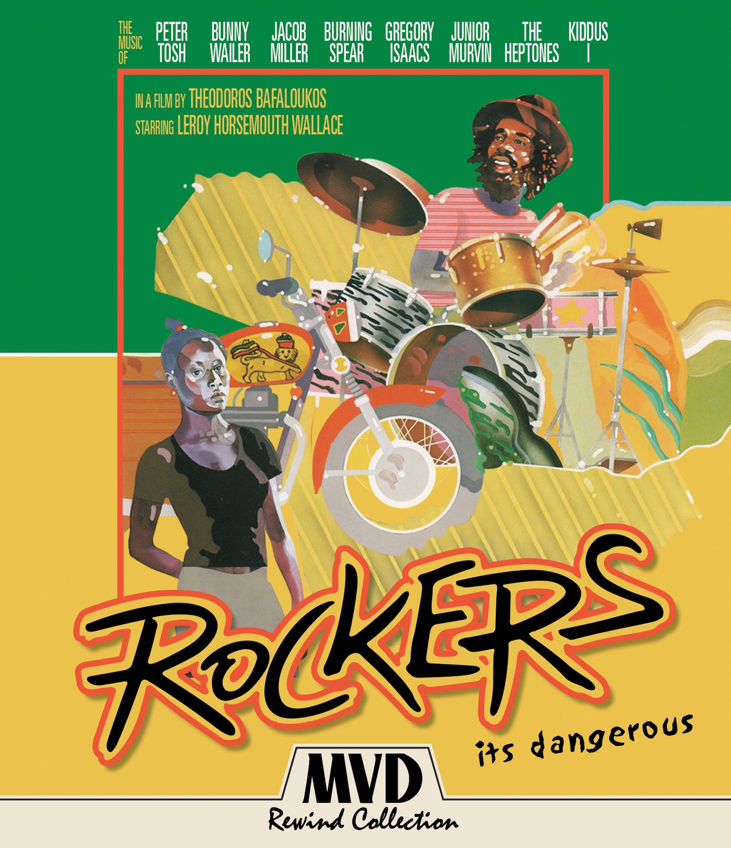 PRE-ORDER Rockers (1978) LE Slipcover MVD - Blu-ray Region A