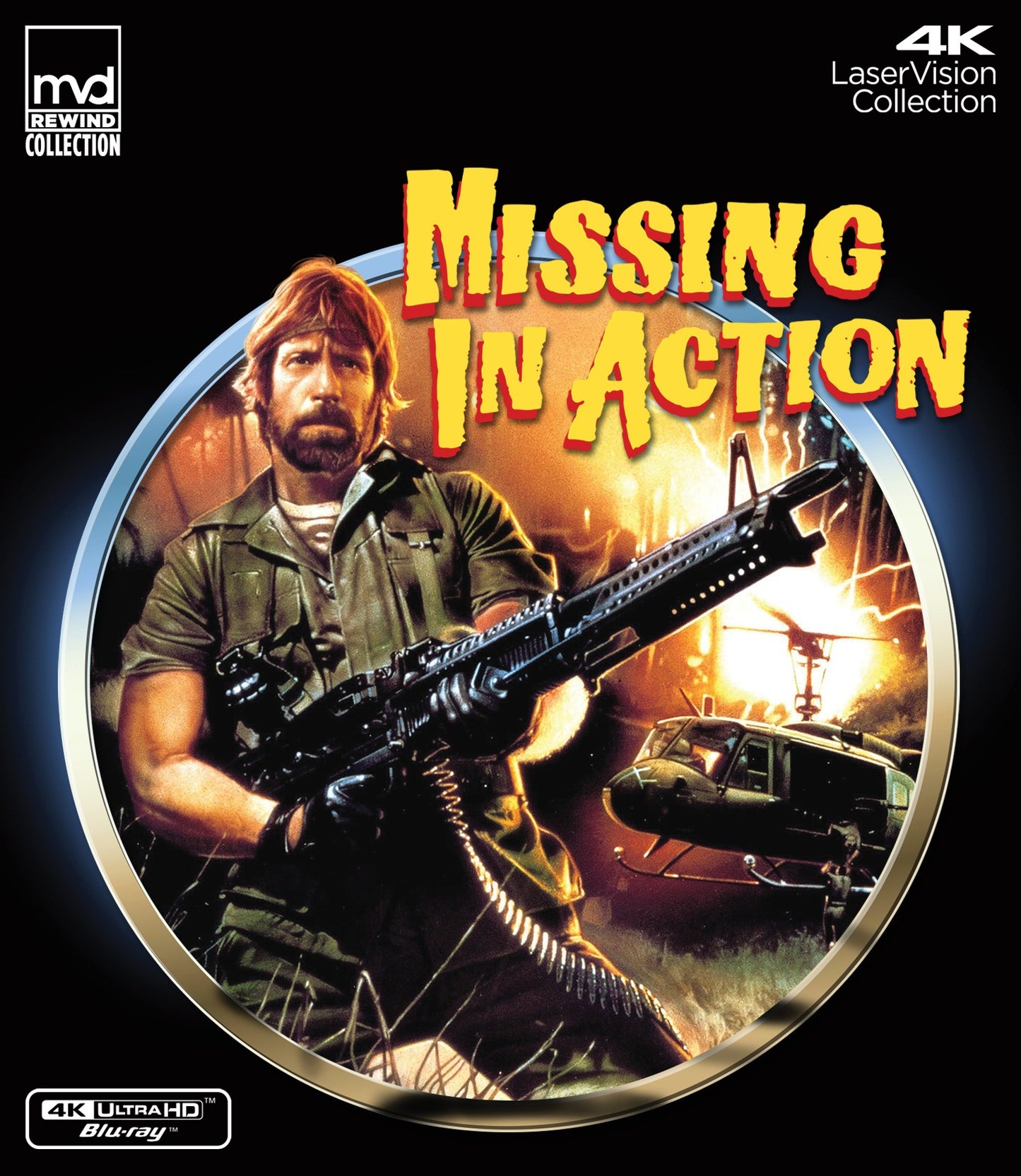 PRE-ORDER Missing in Action (1984) LE Slipcover MVD - 4K UHD