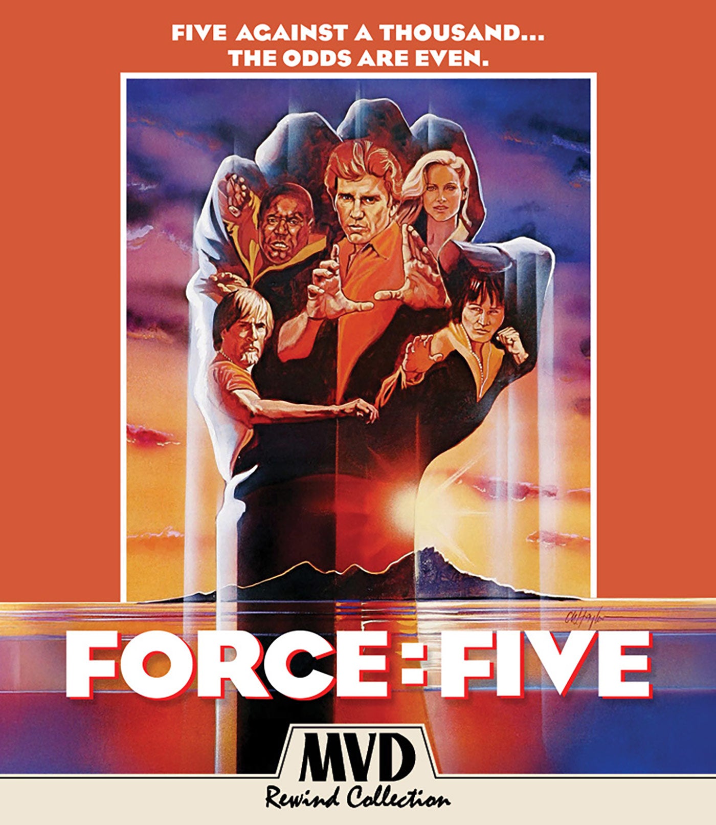PRE-ORDER Force: Five (1981) Collector's Edition Slipcover MVD - Blu-ray