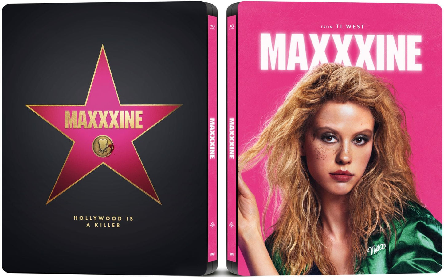 MaXXXine (2024) Limited Edition Steelbook - 4K UHD / Blu-ray