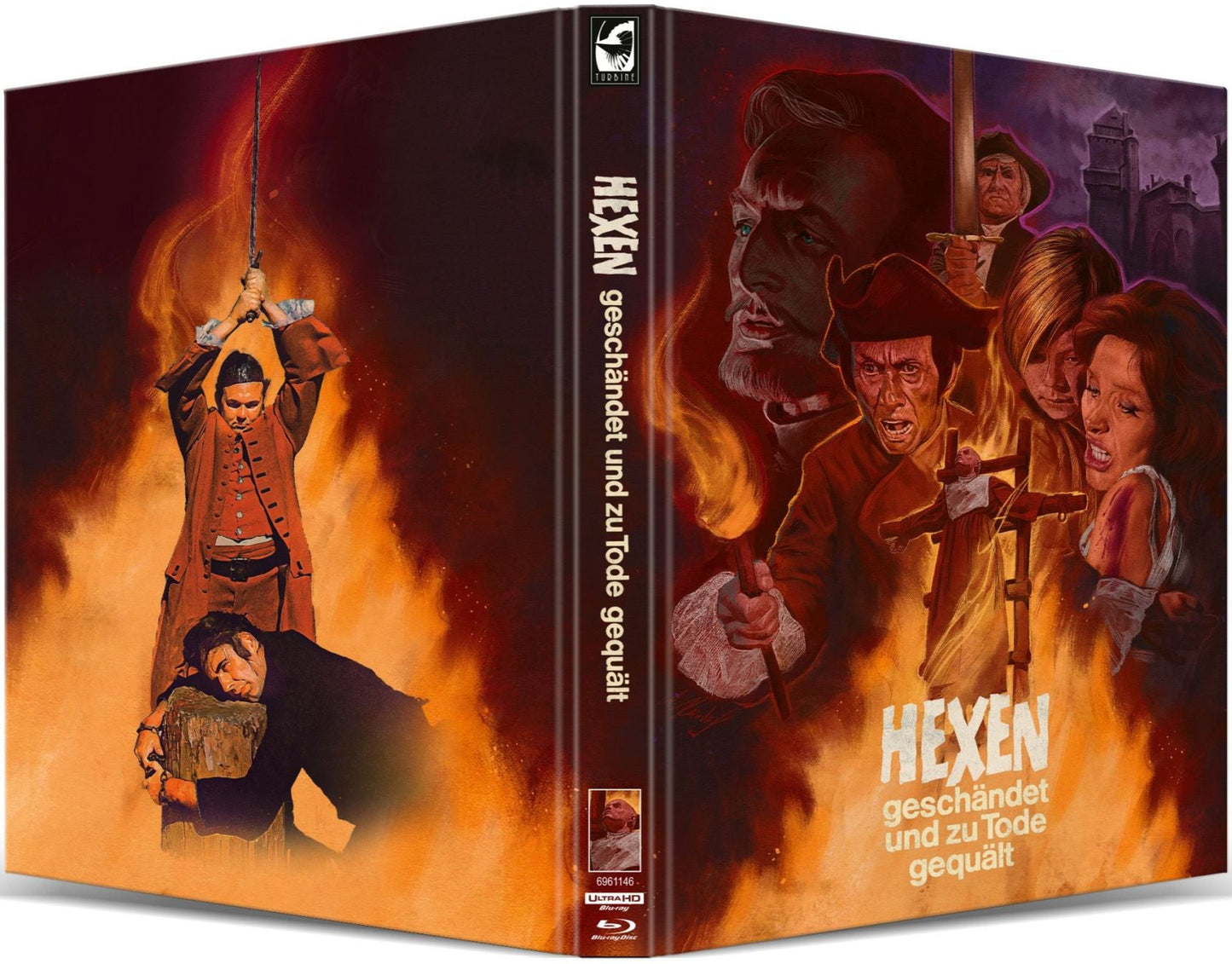 Mark of the Devil Part II (1973) LE 999 Mediabook A - 4K UHD / Blu-ray Region B