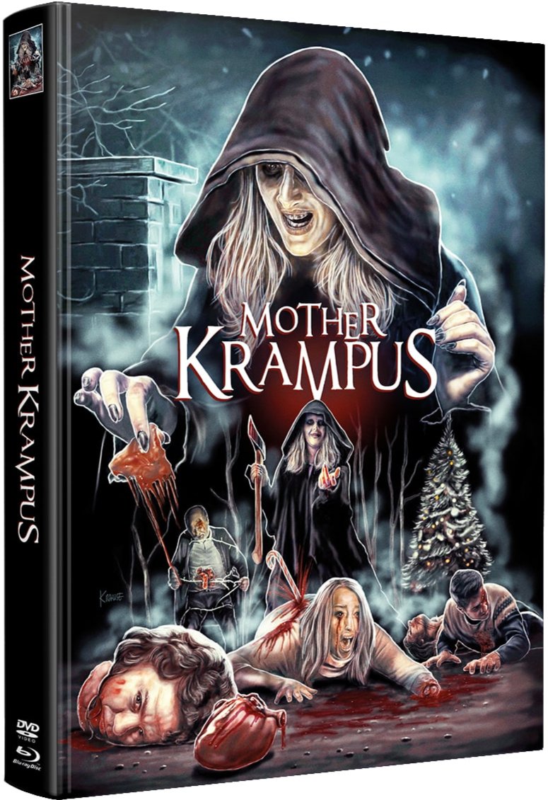 12 Deaths of Christmas (Mother Krampus 2017) LE 100 Padded Mediabook - Blu-ray Region B
