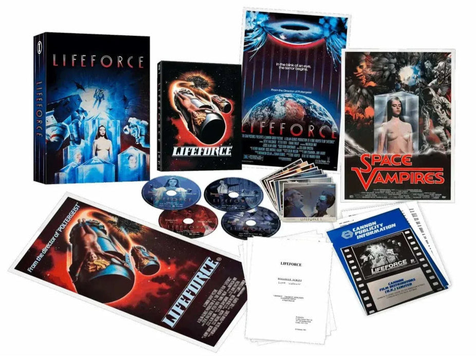 PRE-ORDER Lifeforce (1985) Limited Edition Holographic Hardbox Imprint - 4K UHD / Blu-ray Region Free