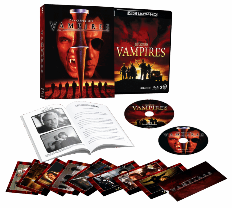 PRE-ORDER John Carpenter's Vampires (1998) Limited Lenticular Hardcase Via Vision - 4K UHD / Blu-ray Region Free
