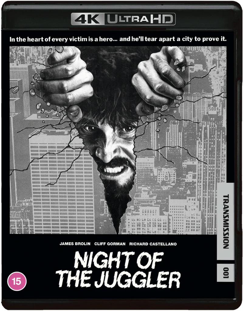 PRE-ORDER Night of the Juggler (1980) Standard Edition Transmission - 4K UHD