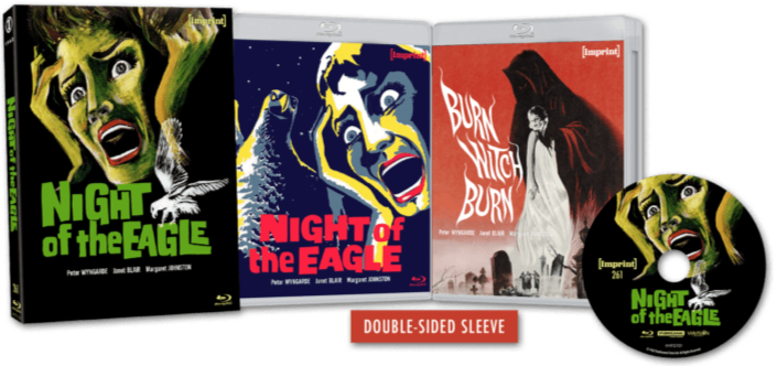 Night of the Eagle aka Burn Witch Burn! (1962) LE Slipcase Imprint - Blu-ray Region Free