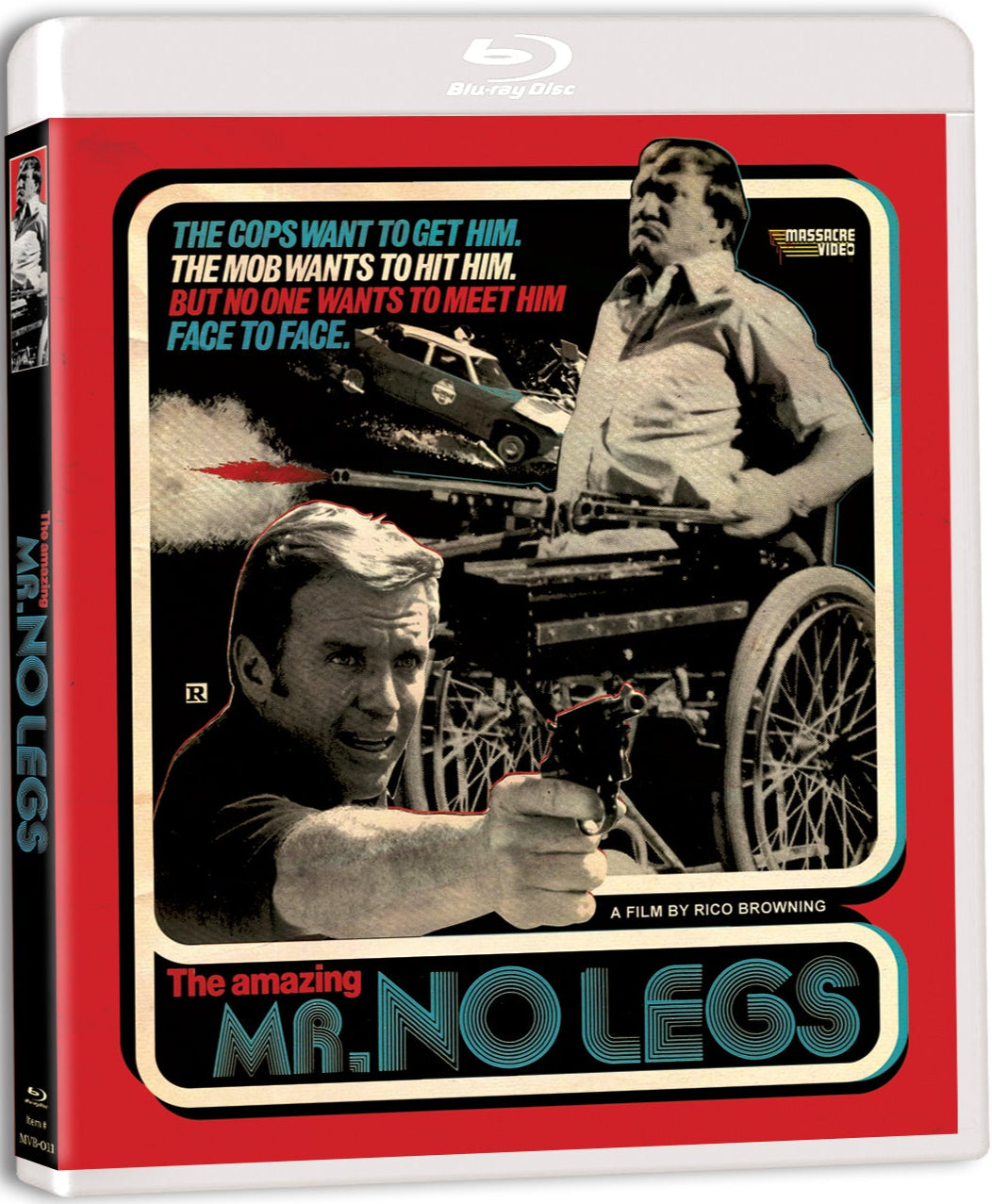 The Amazing Mr. No Legs (1978) Massacre Video - Blu-ray Region Free