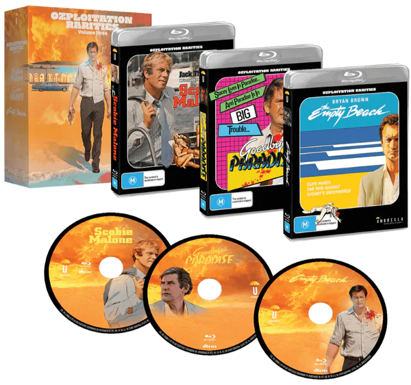 Ozploitation Rarities Vol. 3 (3 Films) Box Set Umbrella - Blu-ray Region Free