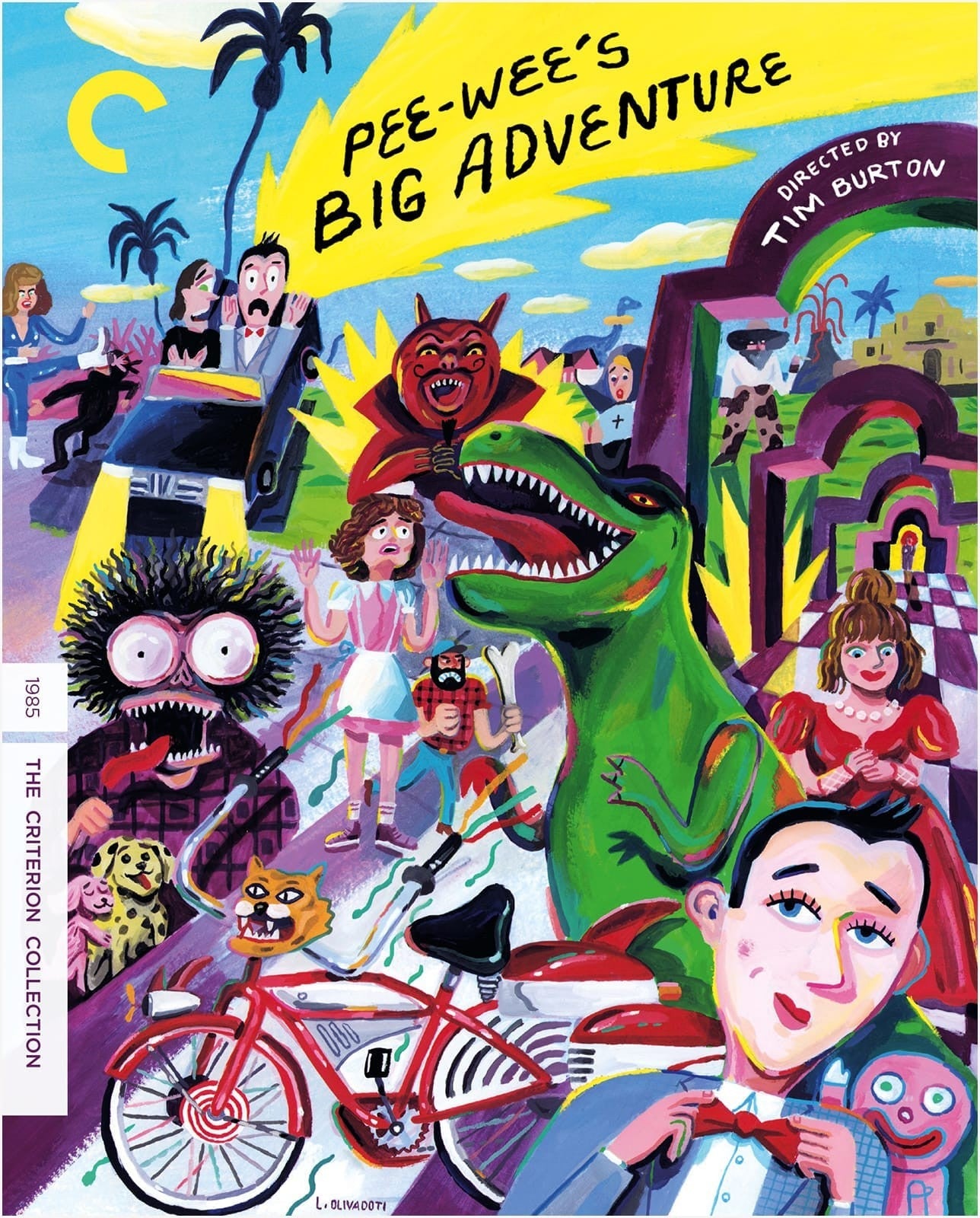 Pee-wee's Big Adventure (1985) Criterion - 4K UHD / Blu-ray Region A