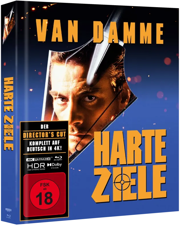 Hard Target (1993) LE Mediabook UNCUT + 3D Workprint - 4K UHD / Blu-ray Region B