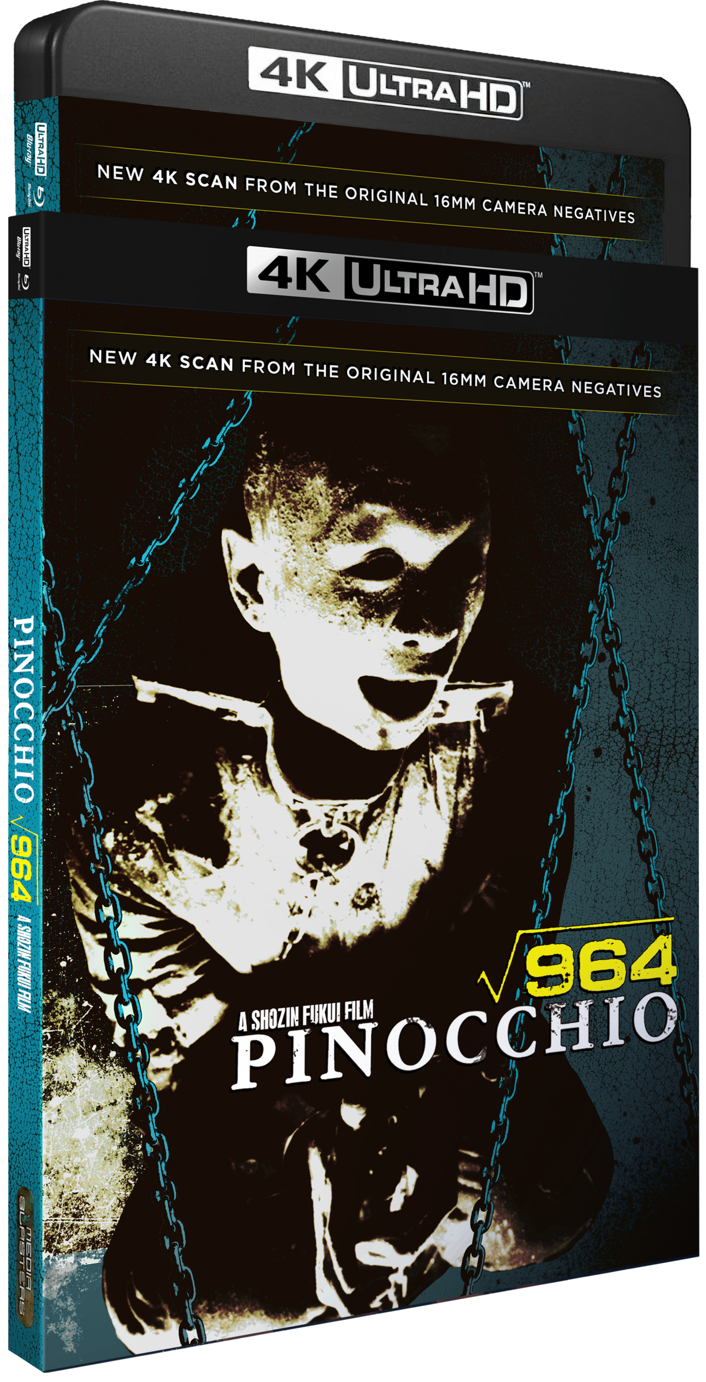 964 Pinocchio (1991) LE Slipcover Media Blasters - 4K UHD *NOTE*