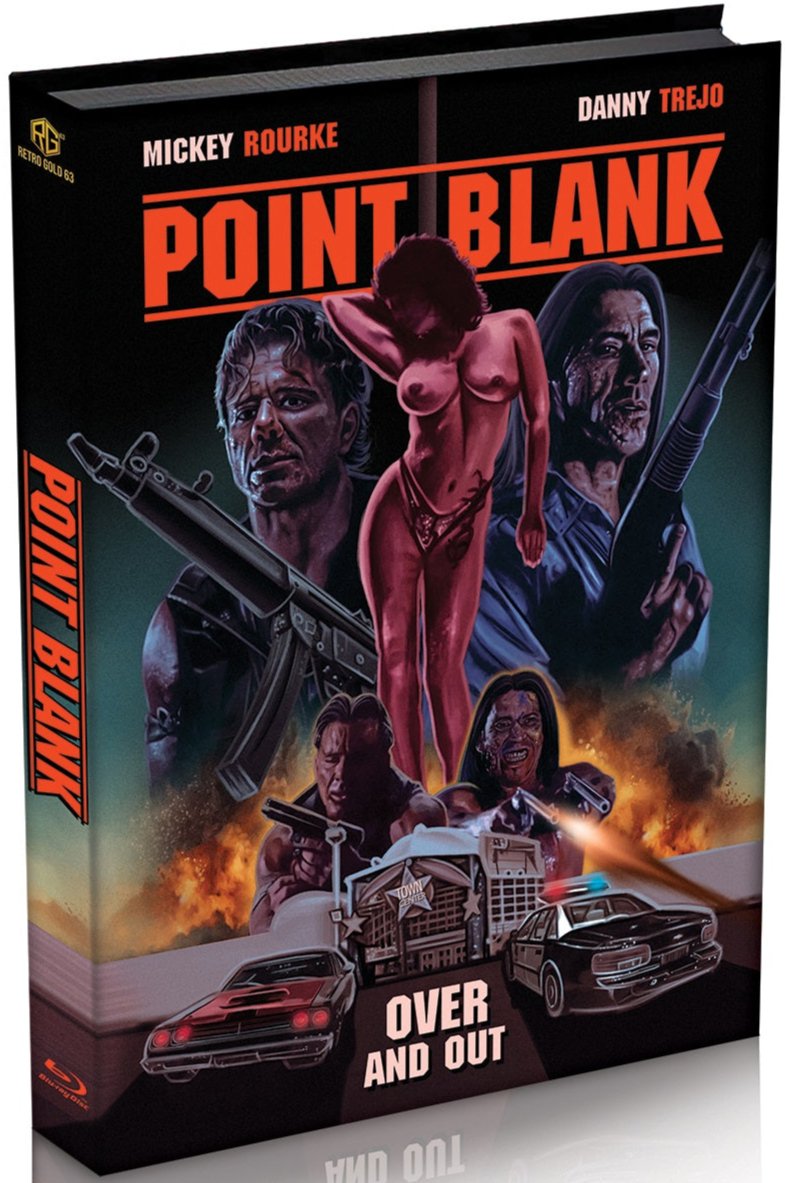 Point Blank (1998) LE 222 Padded Mediabook Cover B- Blu-ray Region B