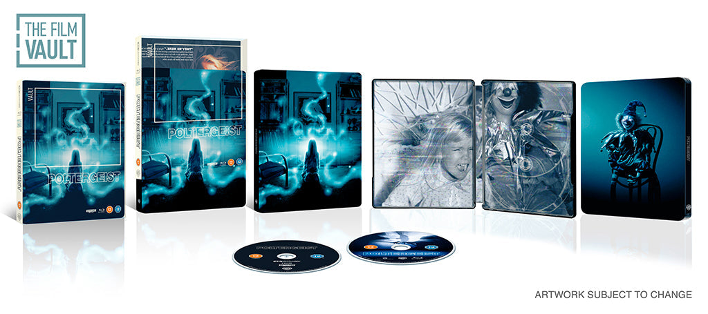 Poltergeist (1982) Film Vault Limited Edition Steelbook - 4K UHD / Blu-ray Region Free