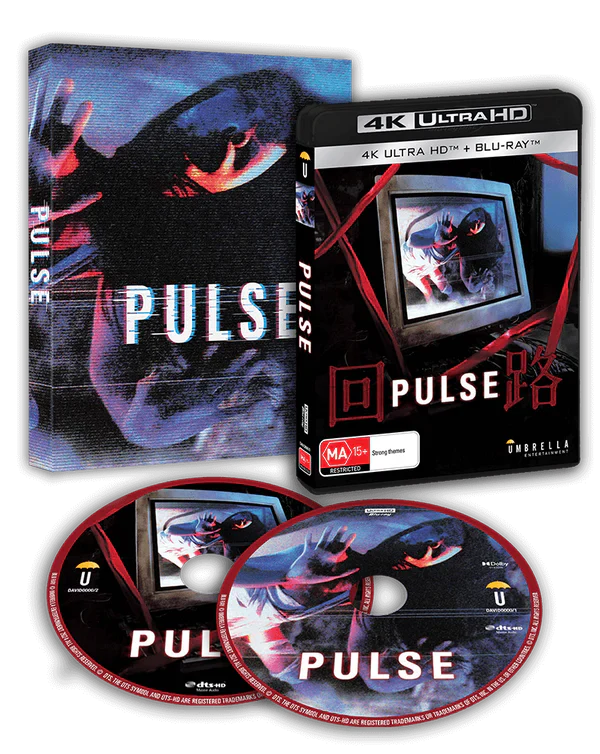 Pulse (2001) LE Slipcover Umbrella - 4K UHD / Blu-ray Region Free