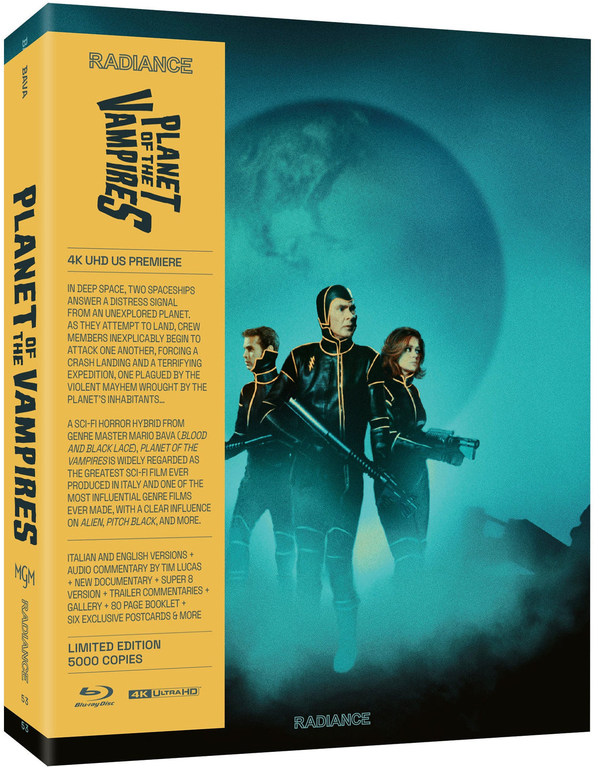PRE-ORDER Planet of the Vampires (1965) Limited Edition Radiance US - 4K UHD / Blu-ray