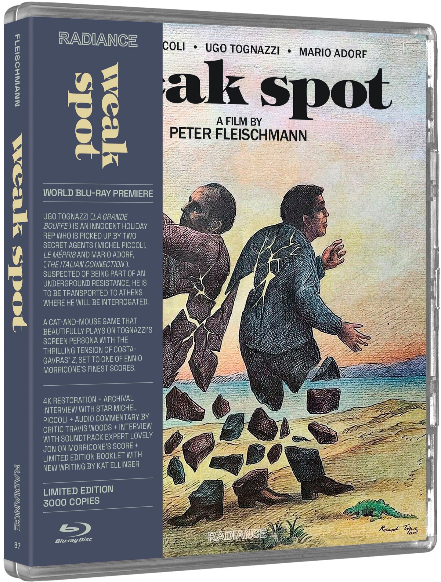 Weak Spot (1975) LE Radiance US - Blu-ray Region A & B