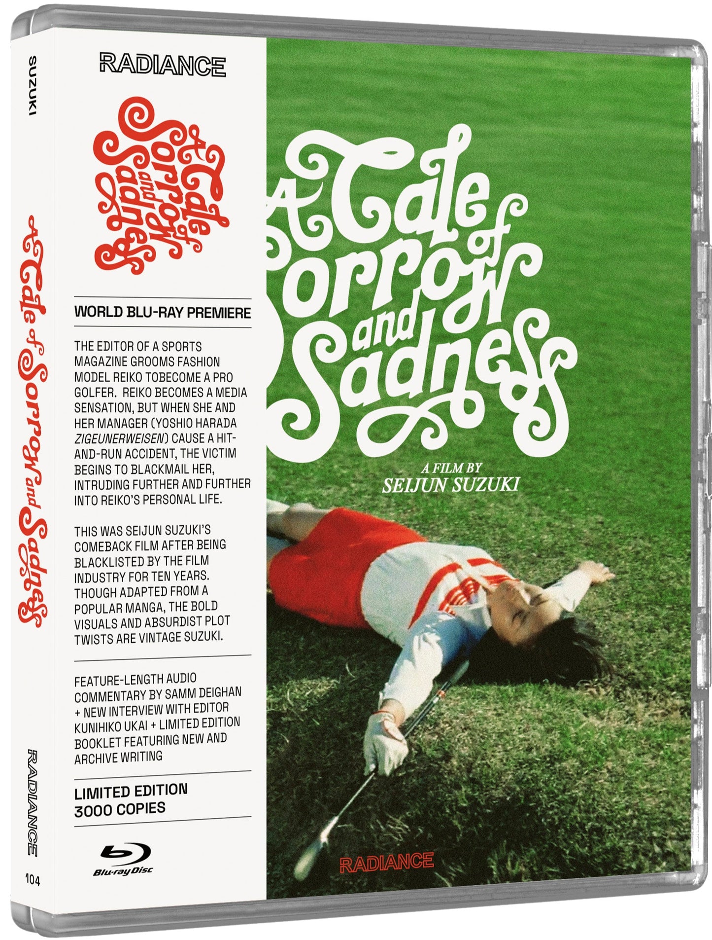 A Tale of Sorrow and Sadness (1977) LE Radiance US - Blu-ray Region A & B