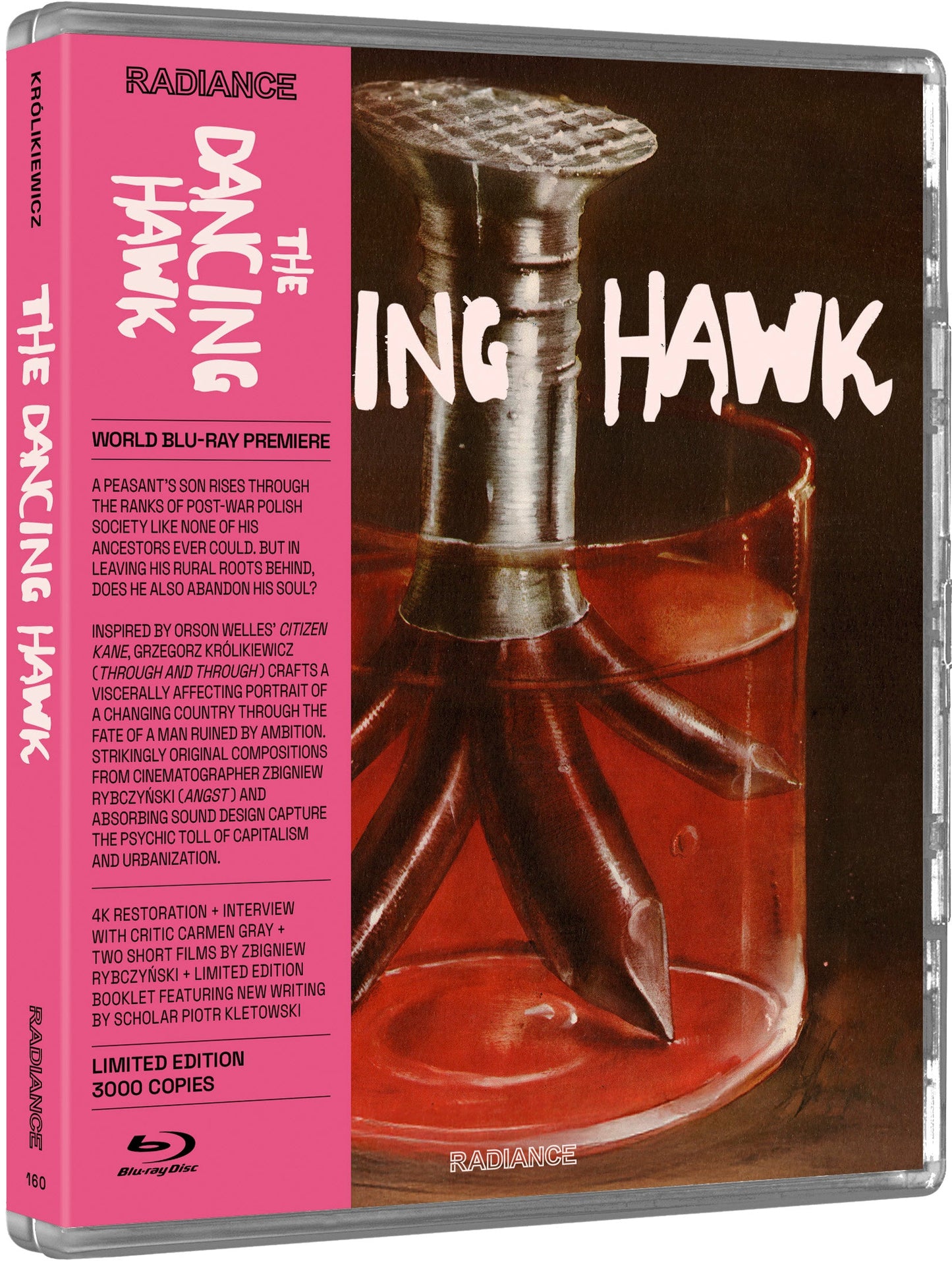 PRE-ORDER The Dancing Hawk (1977) Limited Edition Radiance US - Blu-ray Region A & B
