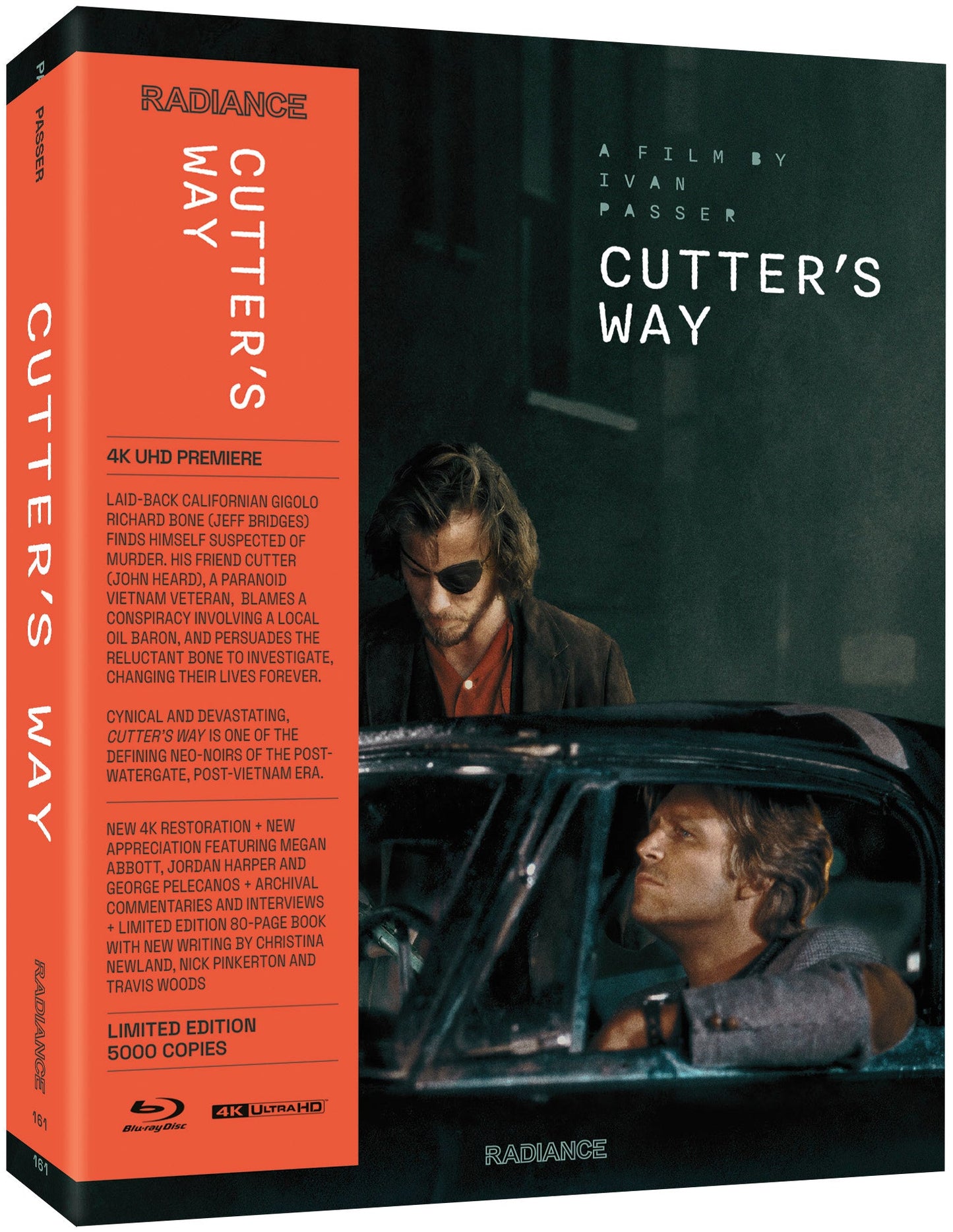 PRE-ORDER Cutter's Way (1981) Limited Edition Radiance US - 4K UHD / Blu-ray