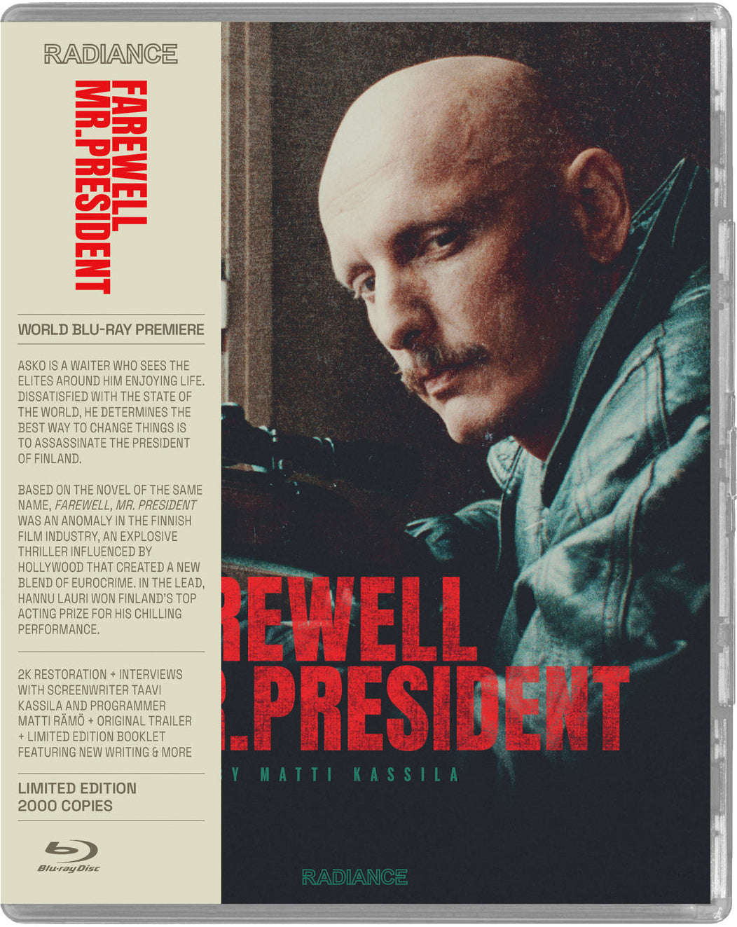 PRE-ORDER Farewell Mr. President (1987) Limited Edition Radiance US - Blu-ray