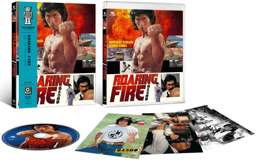 PRE-ORDER Roaring Fire (1981) LE Slipcover Toy Robot - Blu-ray