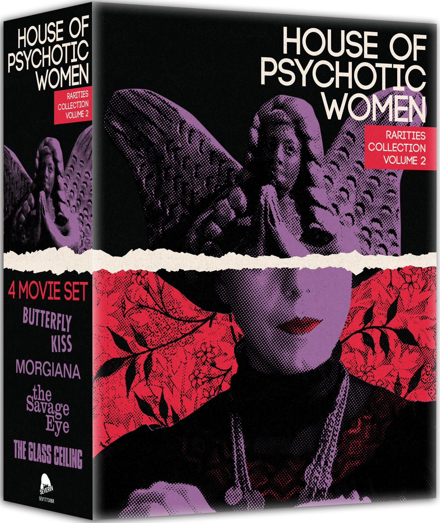 House Of Psychotic Women: Rarities Collection Vol 2 - LE Box Set Severin - Blu-ray Region Free