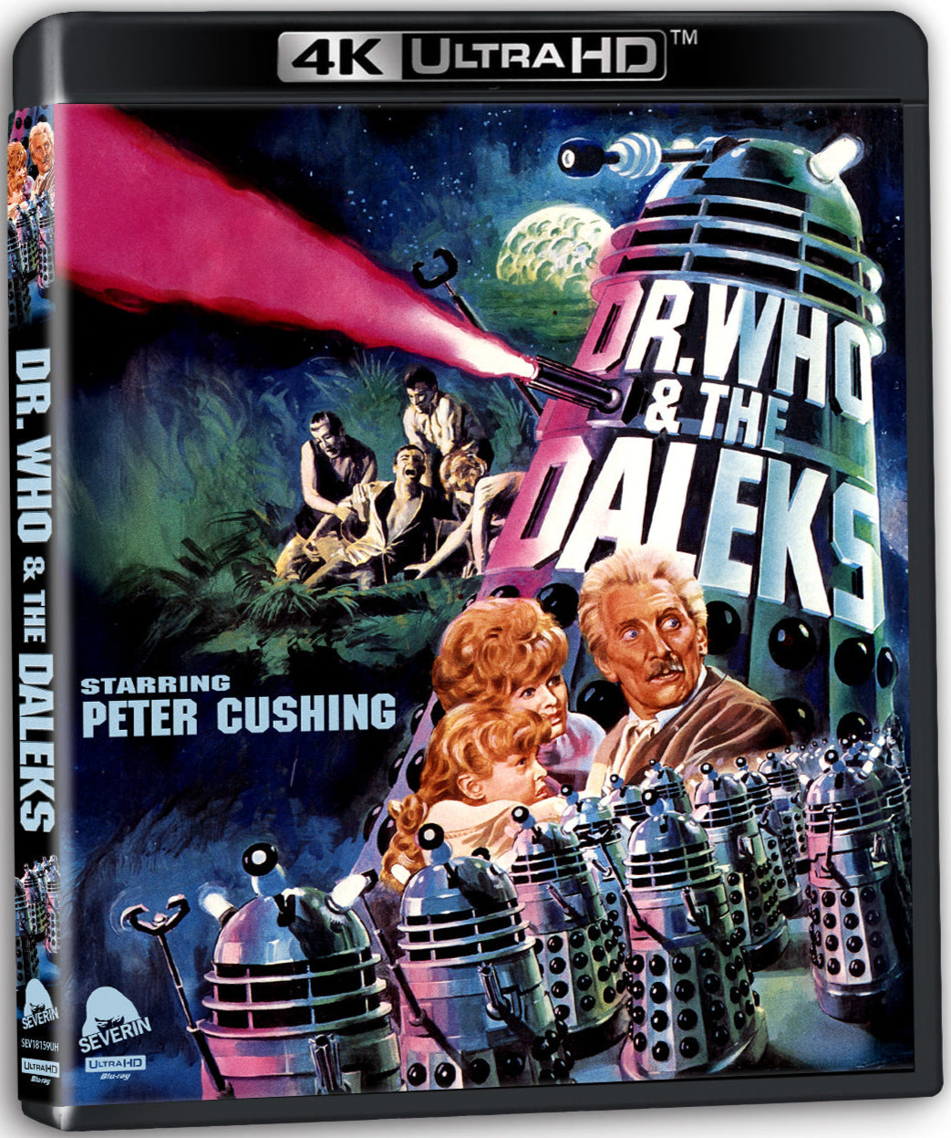 Dr. Who And The Daleks (1965) Severin - 4K UHD / Blu-ray Region A