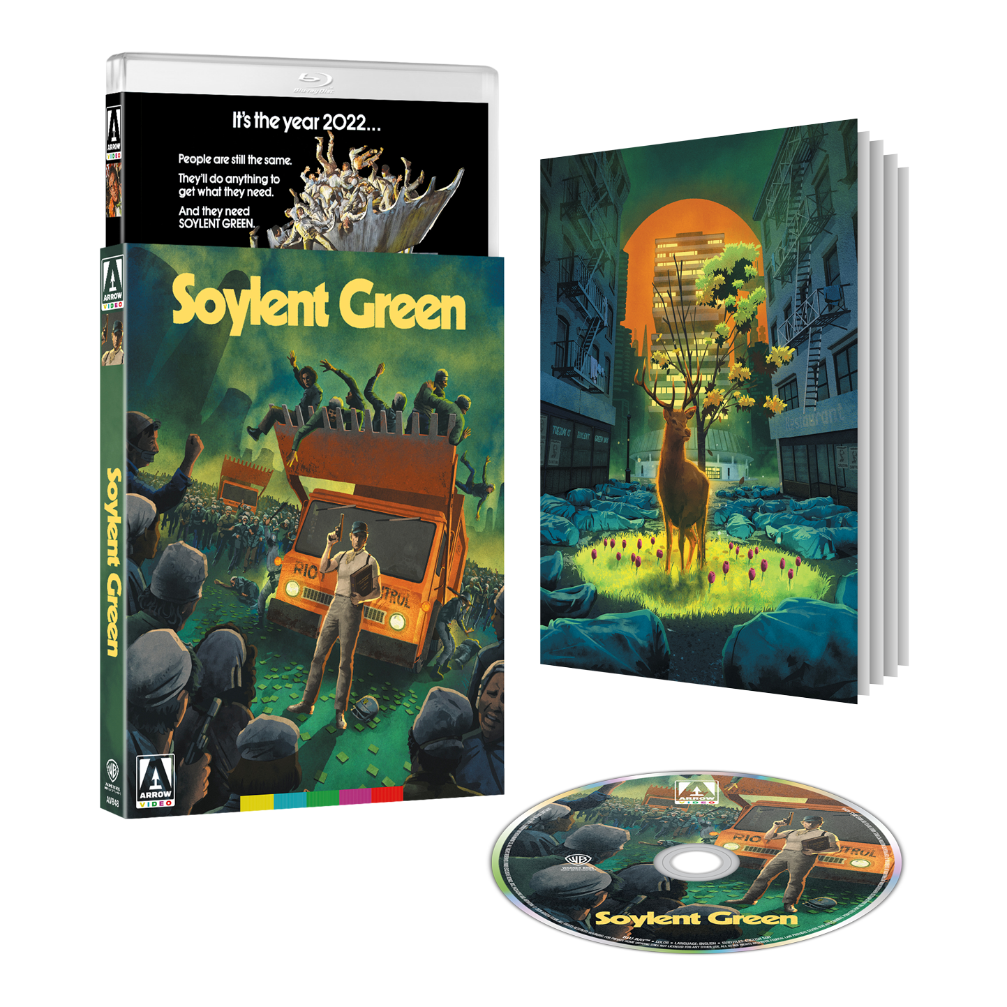 PRE-ORDER Soylent Green (1973) LE Slipcover Arrow US - Blu-ray