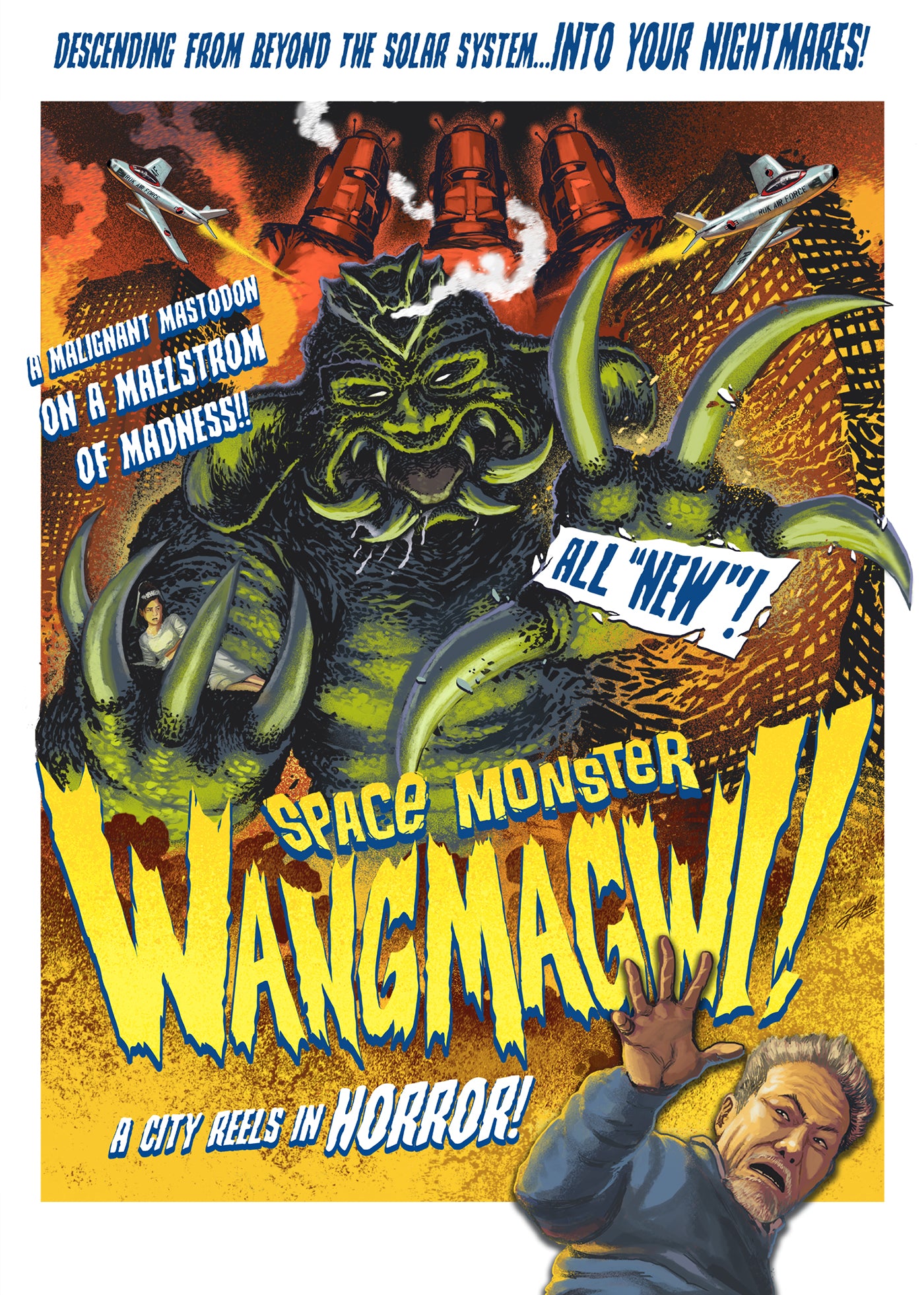 Space Monster Wangmagwi (1967) SRS Cinema - Blu-ray Region Free