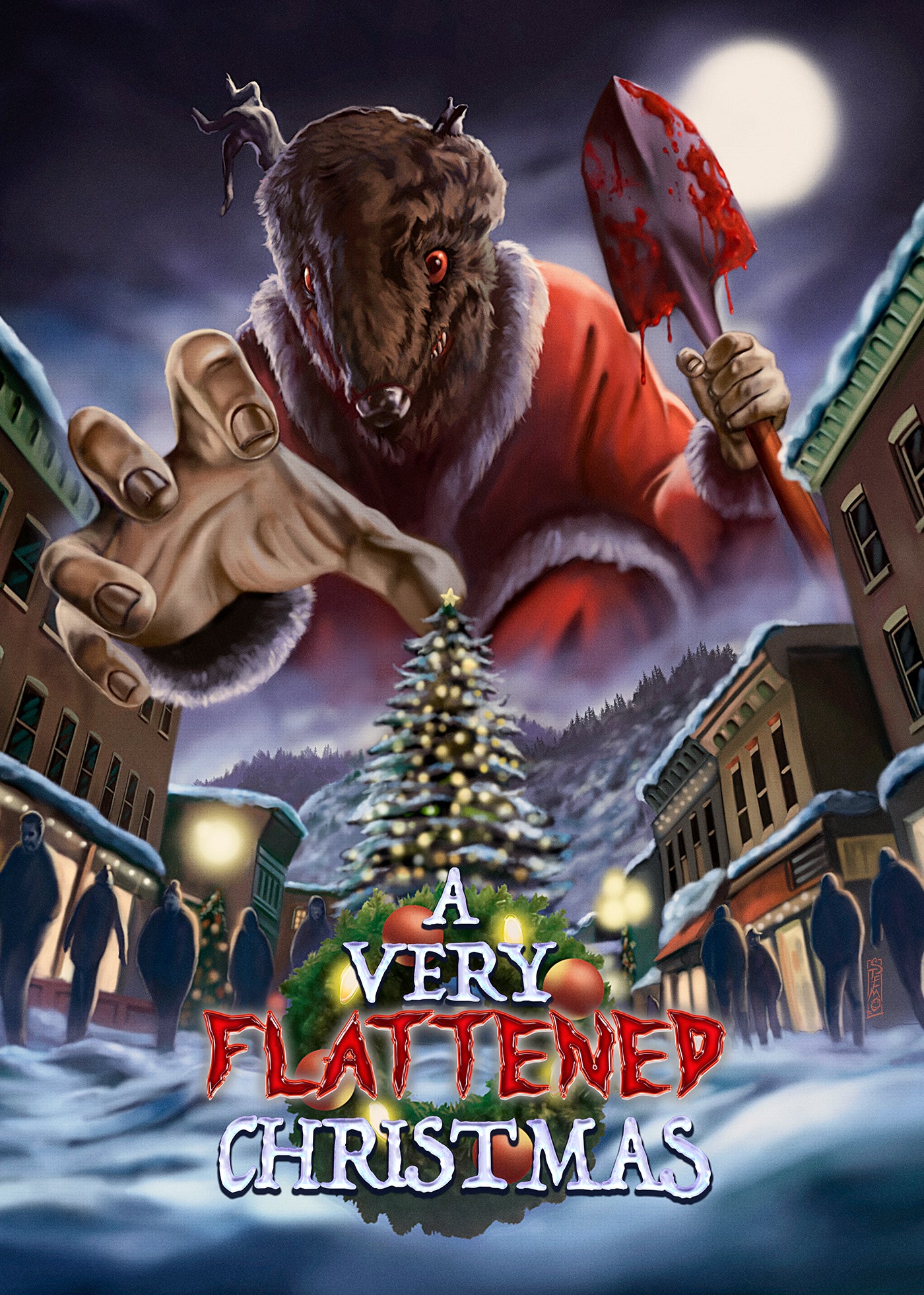 A Very Flattened Christmas (2024) SRS Cinema - Blu-ray Region Free