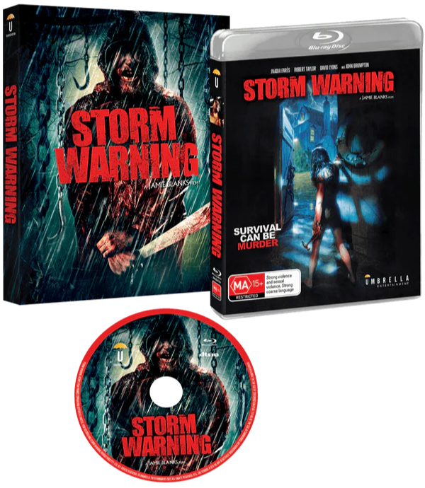 Storm Warning (2007) LE 1800 Slipcase Umbrella - Blu-ray Region Free