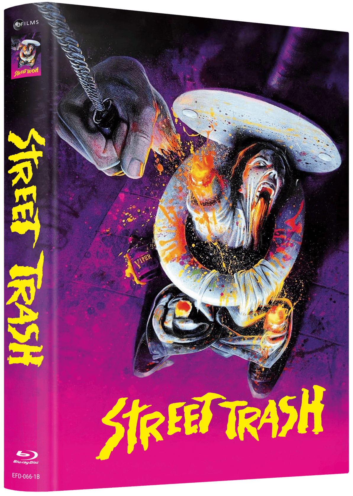 Street Trash (1987) *DING* LE 444 100-Page Mediabook B - Blu-ray Region Free