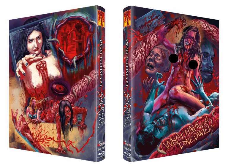 American Guinea Pig: Sacrifice + What Have You Done, Daniel? - LE 111 Mediabook F - 2-Disc Blu-ray Region Free
