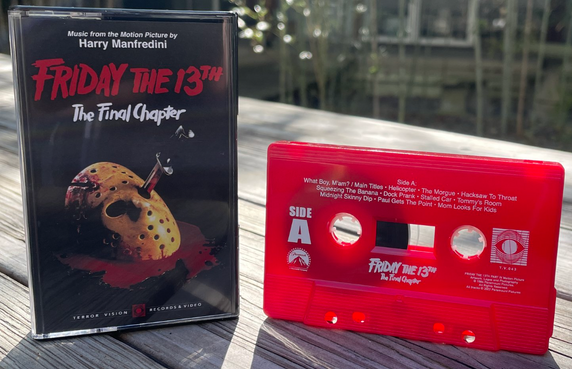 Friday the 13th: The Final Chapter (1984) OST LE 200 Half Red/White Cassette
