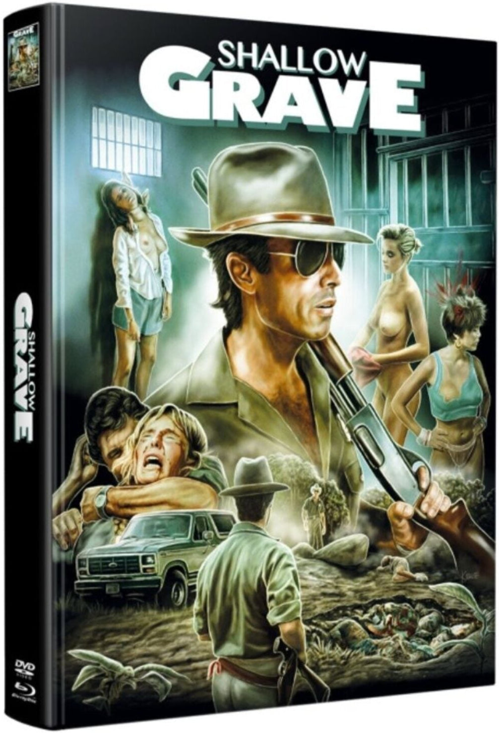 Shallow Grave (1994) LE 133 Padded Mediabook - Blu-ray Region B