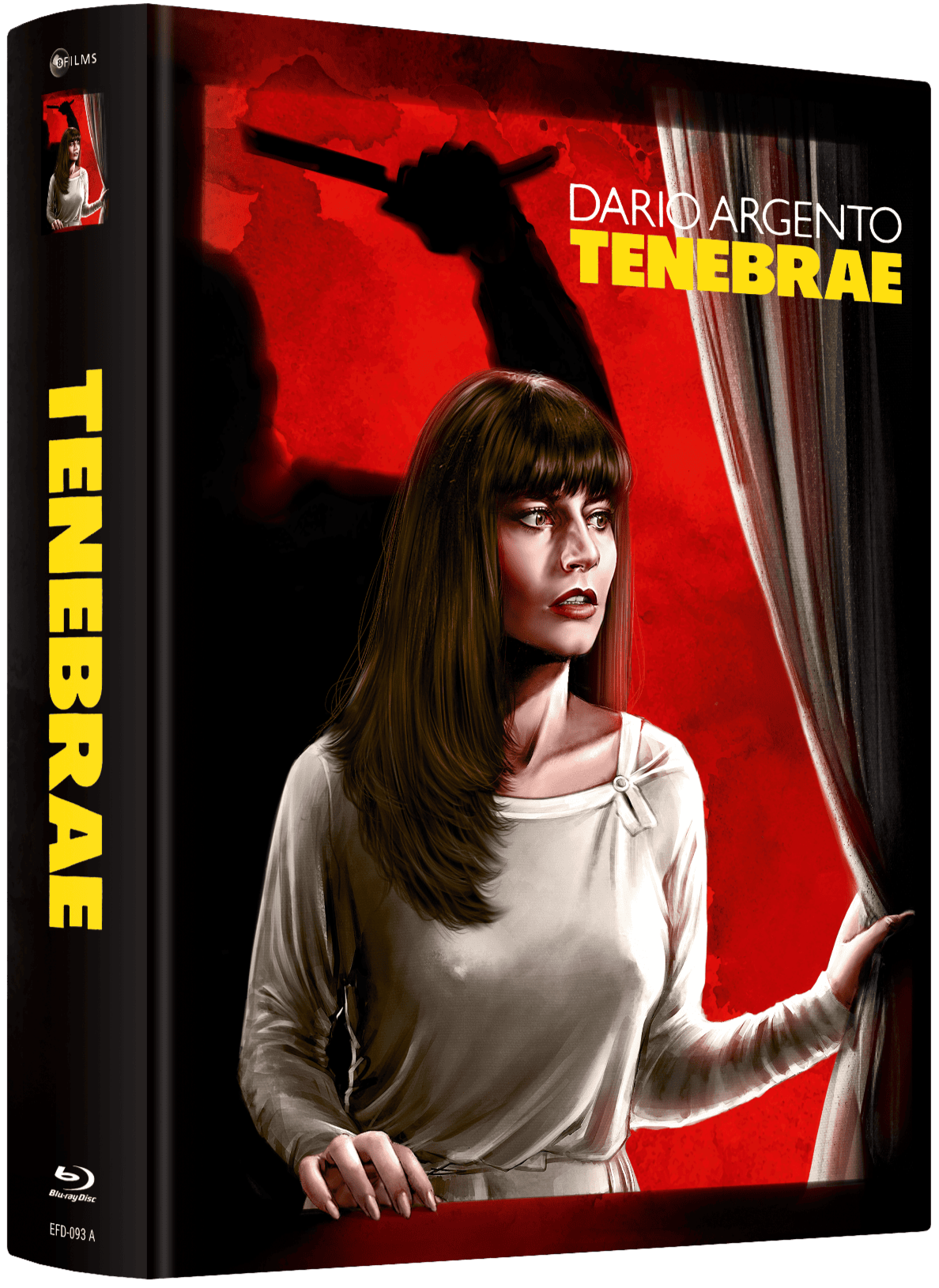 Tenebrae (1982) LE 222 280-Page Mediabook A - Blu-ray Region B