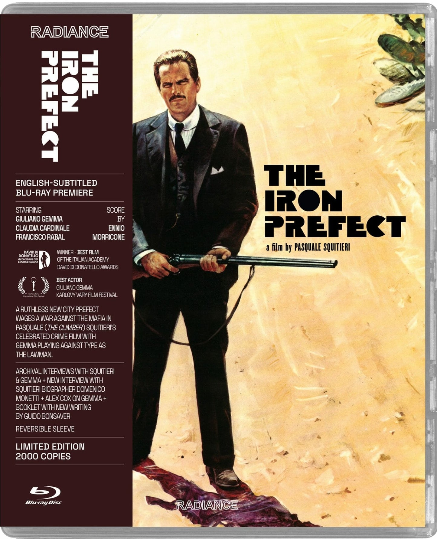 The Iron Perfect (1977) Limited Edition Radiance US - Blu-ray Region A & B