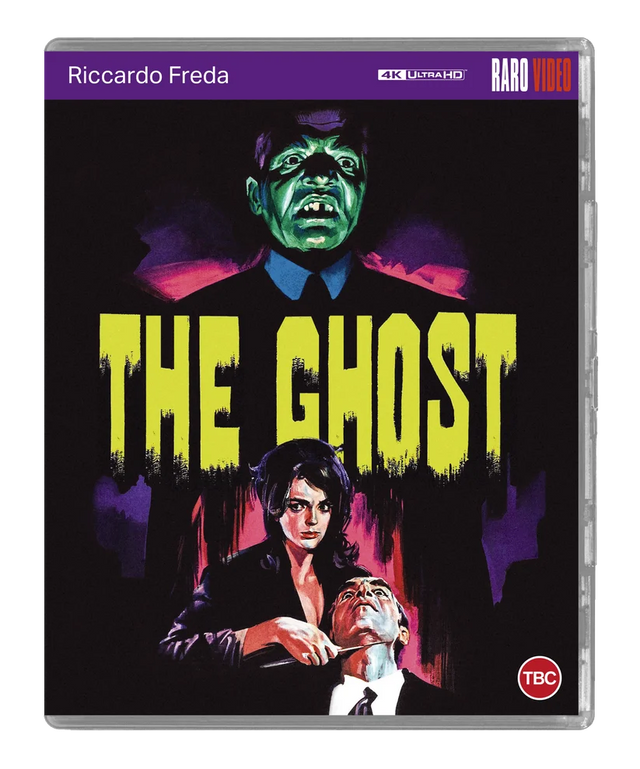 PRE-ORDER The Ghost (1963) LE Raro UK - 4K UHD / Blu-ray Region B