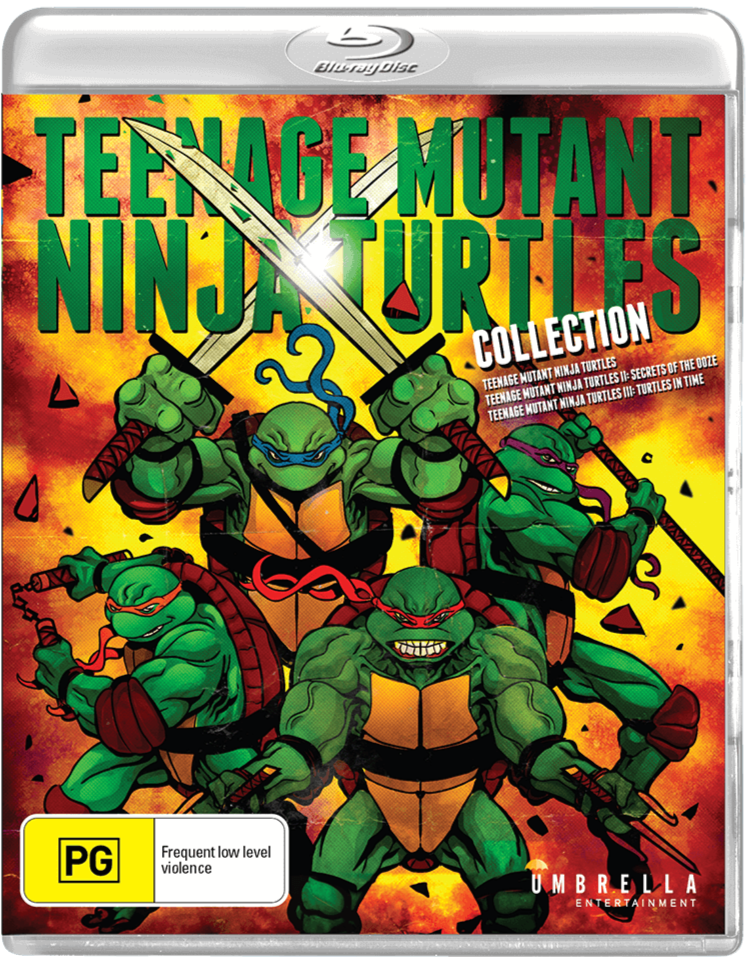 Teenage Mutant Ninja Turtles Collection ('91 - '93) Umbrella - Blu-ray Region Free