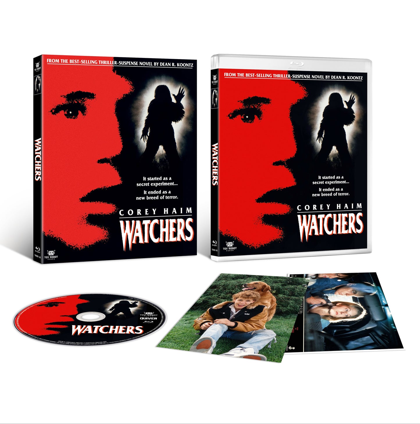 PRE-ORDER Watchers (1988) LE Slipcover Toy Robot US - Blu-ray